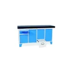 Examination Couch Plain Top with a Drawer and Four Cabinets *RSE-021